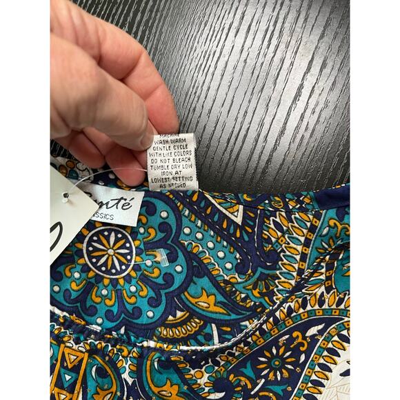 NWT Sante Classics Boho/Bollywood/Hippie Kaftan/Miu Miu Beach Dress - Picture 3 of 4